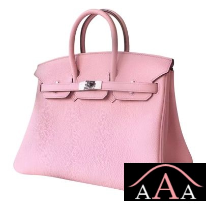 HERMES BIRKIN 25 BAG 3Q ROSE SAKURA TAURILLON CLEMENCE SHW-3.jpg
