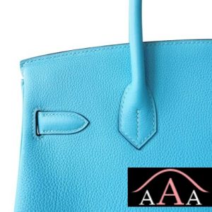 HERMES BIRKIN 25 BAG 3Z BLUE SAINT CYR TOGO SHW-6.jpg