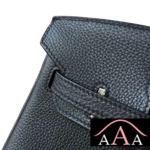 HERMES BIRKIN 25 BAG BLACK TOGO SHW-5.jpg