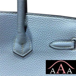 HERMES BIRKIN 25 BAG BLEU LIN TOGO SHW-6.jpg