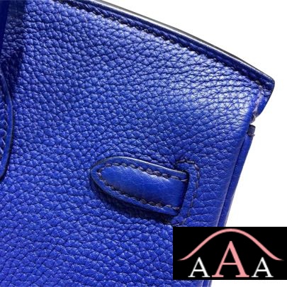 HERMES BIRKIN 25 BAG BLUE ELECTRIC 7T TOGO SHW-5.jpg