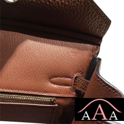 HERMES BIRKIN 25 BAG CHOCOLAT CK47 TOGO GHW-6.jpg