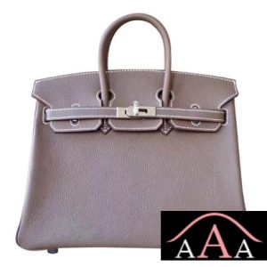 HERMES BIRKIN 25 BAG CK18 ETOUPE CHEVRE MYZORE PHW-1.jpg