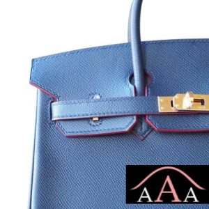 HERMES BIRKIN 25 BAG CK76 BLUE INDIGO EPSOM GHW RED PILE-6.jpg