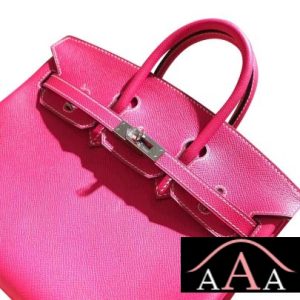 HERMES BIRKIN 25 BAG E5 ROSE TYRIEN EPSOM PHW-4.jpg