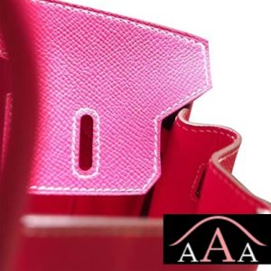 HERMES BIRKIN 25 BAG E5 ROSE TYRIEN EPSOM PHW-6.jpg
