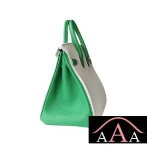 HERMES BIRKIN 25 HANDBAG 01 BLANC AND 1K BAMBOO TOGO GHW-4.jpg