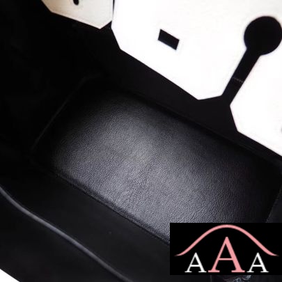 HERMES BIRKIN 25 HANDBAG 01 BLANC AND 89 NOIR TOGO SHW-2.jpg