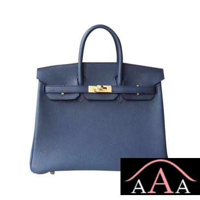HERMES BIRKIN 25 HANDBAG 1P BLUE OCEAN TOGO GHW-1.jpg