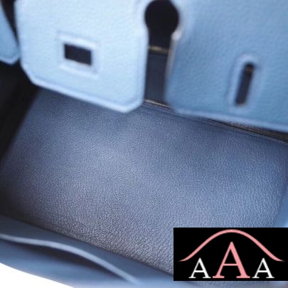 HERMES BIRKIN 25 HANDBAG 1P BLUE OCEAN TOGO GHW-2.jpg