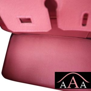 HERMES BIRKIN 25 HANDBAG 1Q ROSE CONFETTI EPSOM SHW-6.jpg