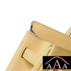 HERMES BIRKIN 25 HANDBAG 1Z JAUNE POUSSIN EPSOM GHW-2.jpg