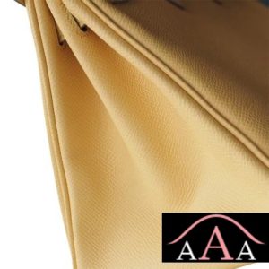 HERMES BIRKIN 25 HANDBAG 1Z JAUNE POUSSIN EPSOM GHW-5.jpg