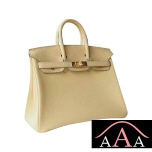 HERMES BIRKIN 25 HANDBAG 1Z JAUNE POUSSIN TOGO GHW-3.jpg