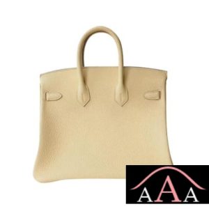 HERMES BIRKIN 25 HANDBAG 1Z JAUNE POUSSIN TOGO GHW-4.jpg