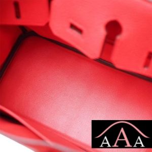 HERMES BIRKIN 25 HANDBAG 2R ROUGE PIVOINE TOGO SHW-2.jpg