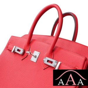 HERMES BIRKIN 25 HANDBAG 2R ROUGE PIVOINE TOGO SHW-4.jpg