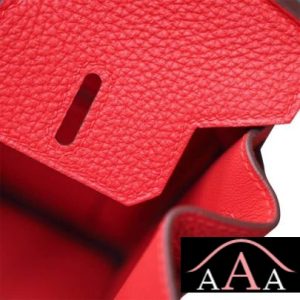 HERMES BIRKIN 25 HANDBAG 2R ROUGE PIVOINE TOGO SHW-6.jpg