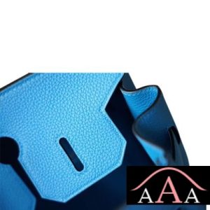 HERMES BIRKIN 25 HANDBAG 2T BLUE PARADISE TOGO SHW-2.jpg