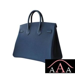 HERMES BIRKIN 25 HANDBAG 2Z BIEU NUIT AND I7 BLUE ZELLIGE TOGO SHW-3.jpg