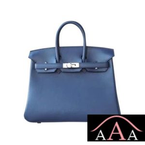 HERMES BIRKIN 25 HANDBAG 2Z BLUE NUIT SWIFT SHW-1.jpg