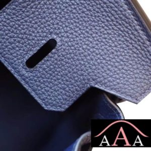 HERMES BIRKIN 25 HANDBAG 2Z BLUE NUIT TOGO GHW-6.jpg