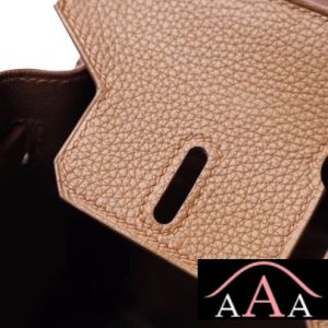 HERMES BIRKIN 25 HANDBAG 3G ALEZAN TOGO GHW-4.jpg