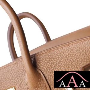 HERMES BIRKIN 25 HANDBAG 3G ALEZAN TOGO GHW-5.jpg