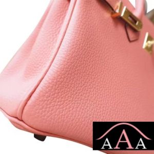 HERMES BIRKIN 25 HANDBAG 3L ROSE TEA TOGO GHW-5.jpg