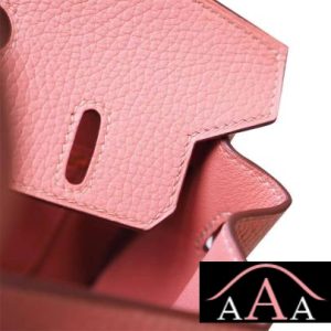 HERMES BIRKIN 25 HANDBAG 3L ROSE TEA TOGO GHW-6.jpg