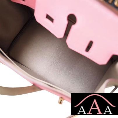 HERMES BIRKIN 25 HANDBAG 3Q PINK SAKURA CK81 GRIS TOURTERELLE CHEVERE GHW-2.jpg