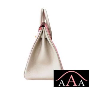 HERMES BIRKIN 25 HANDBAG 3Q PINK SAKURA CK81 GRIS TOURTERELLE CHEVERE GHW-4.jpg