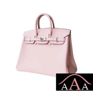 HERMES BIRKIN 25 HANDBAG 3Q ROSE SAKURA SWIFT SHW-1.jpg