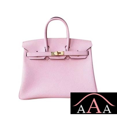 HERMES BIRKIN 25 HANDBAG 3Q ROSE SAKURA TOGO