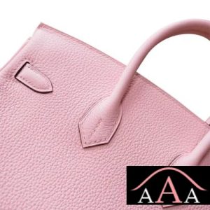 HERMES BIRKIN 25 HANDBAG 3Q ROSE SAKURA TOGO GHW-2.jpg