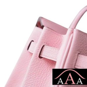 HERMES BIRKIN 25 HANDBAG 3Q ROSE SAKURA TOGO GHW-5.jpg