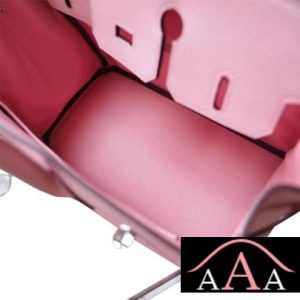 HERMES BIRKIN 25 HANDBAG 3Q ROSE SAKURA TOGO SHW-2.jpg