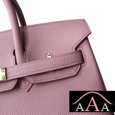 HERMES BIRKIN 25 HANDBAG 4W GLYCINE CLEMENCE GHW-4.jpg