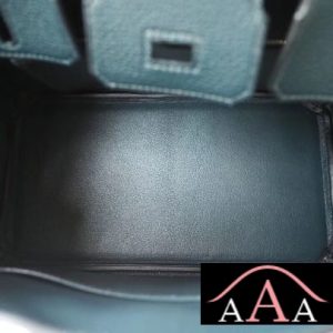 HERMES BIRKIN 25 HANDBAG 6O VERT CYPRES TOGO GHW-5.jpg