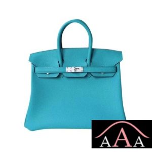 HERMES BIRKIN 25 HANDBAG 7F BLUE PAON TOGO SHW-1.jpg