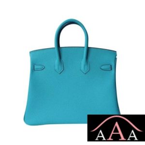 HERMES BIRKIN 25 HANDBAG 7F BLUE PAON TOGO SHW-4.jpg