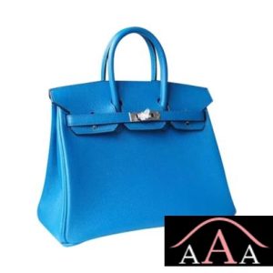 HERMES BIRKIN 25 HANDBAG 7W BLUE IZMIR EPSOM SHW-3.jpg