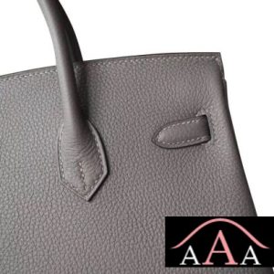 HERMES BIRKIN 25 HANDBAG 8F ETAIN TOGO GHW-5.jpg