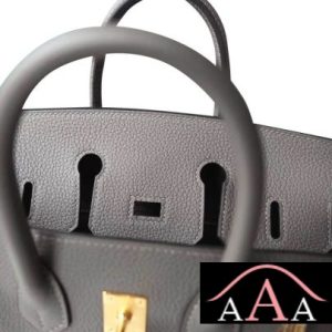 HERMES BIRKIN 25 HANDBAG 8F ETAIN TOGO GHW-6.jpg