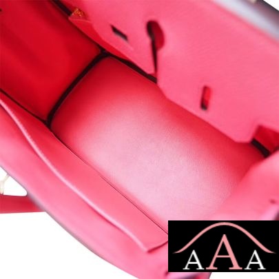 HERMES BIRKIN 25 HANDBAG 8W ROSE AZALEE AND 01 BLANC EPSOM GHW-6.jpg