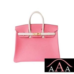 HERMES BIRKIN 25 HANDBAG 8W ROSE AZALEE AND CC10 CRAIE EPSOM GHW-1.jpg