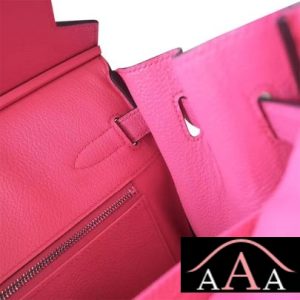 HERMES BIRKIN 25 HANDBAG 8W ROSE AZALEE EPSOM SHW-5.jpg