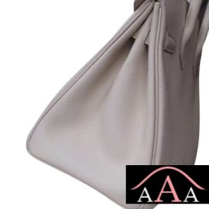 HERMES BIRKIN 25 HANDBAG CC10 CRAIE TOGO SHW-6.jpg