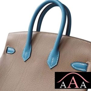 HERMES BIRKIN 25 HANDBAG CC18 ETOUPE AND CC75 BLUE JEAN TOGO GHW-6.jpg