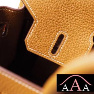 HERMES BIRKIN 25 HANDBAG CC21 NATURAL SABLE TOGO GHW-6.jpg